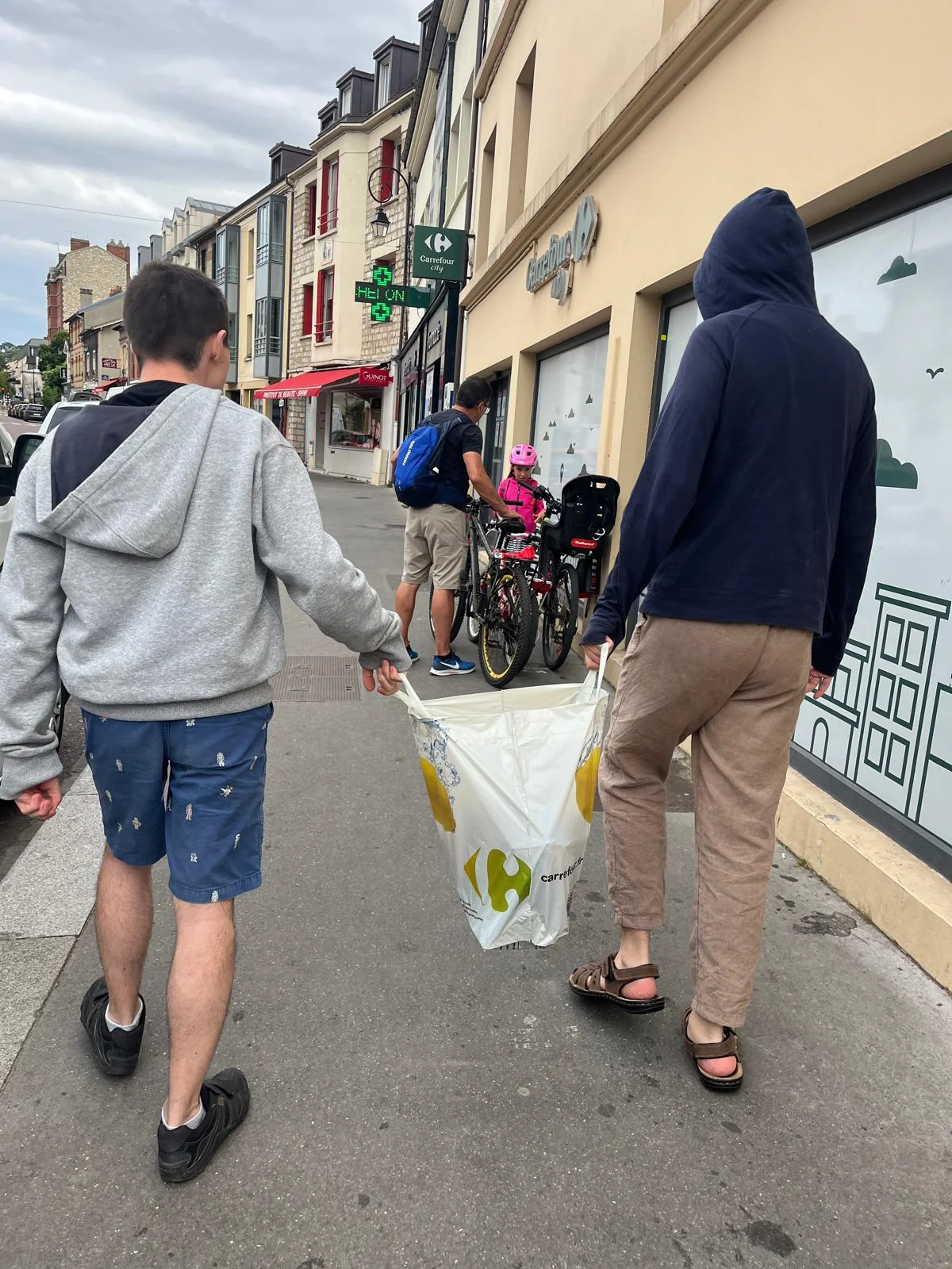 Faire une course ensemble | Tous en chœur